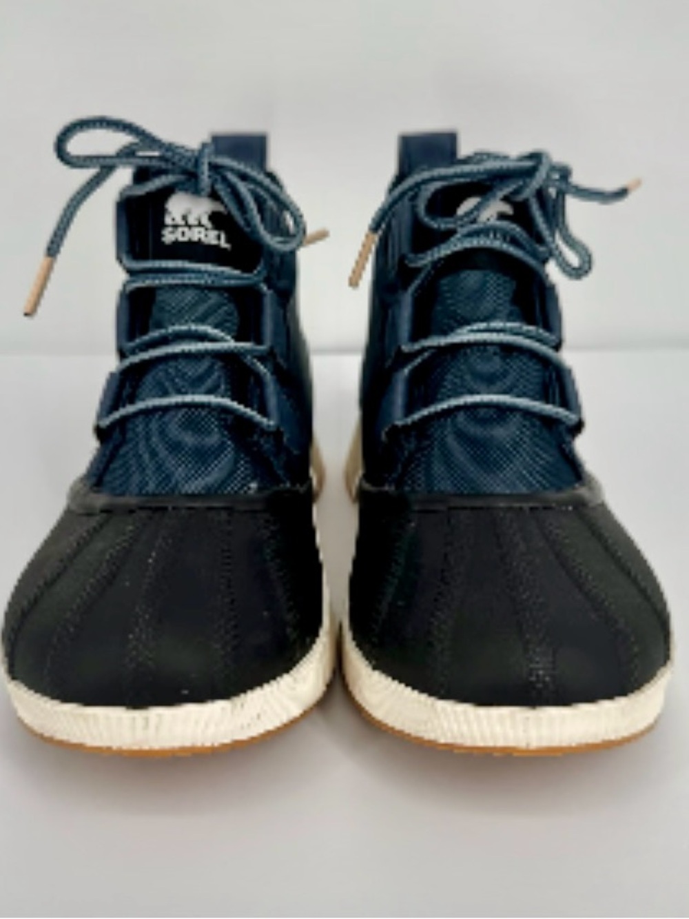 Sorel Blue and Black Out n About III Classic Waterproof Duck Chelsea Boot 10 - Picture 2 of 7